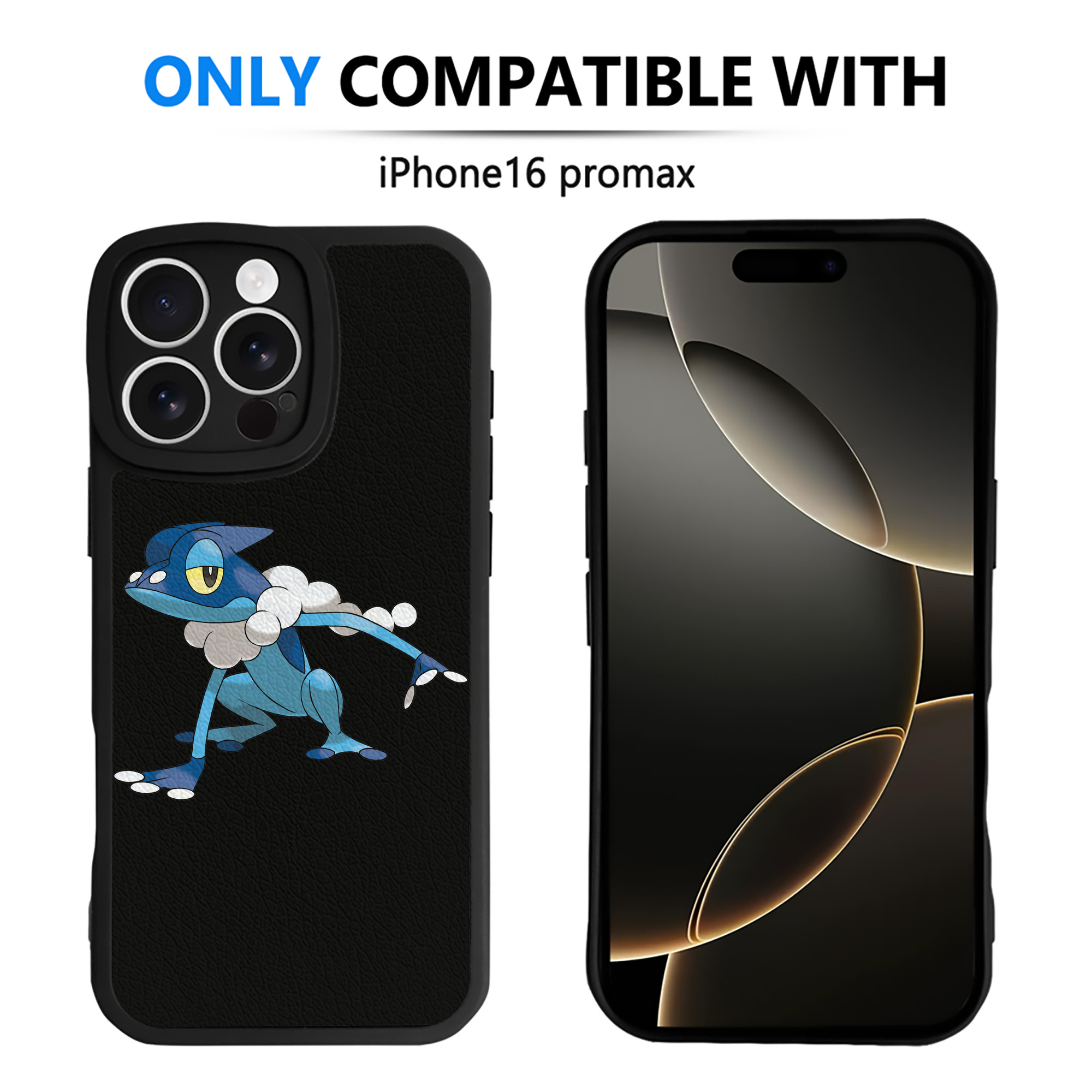 （画像用） ポケットモンスター Pokémon 【iPhone 16シリーズ対応】シリコンスマホケース（レザー調） 材質：シリコン